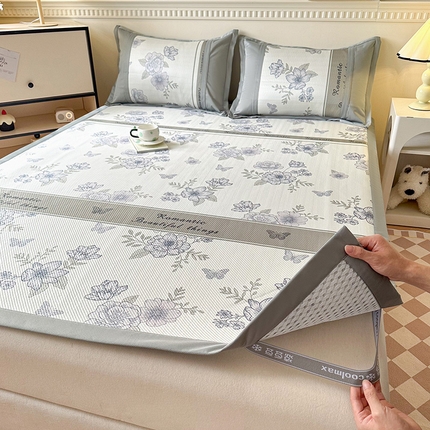 91家纺网 家纺一手货源 找家纺 （总）阿牛席业 2025新款凉感印花软席系列一