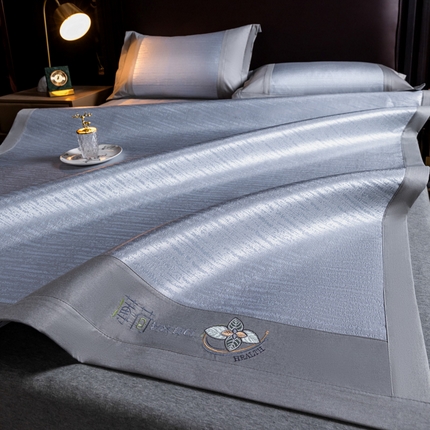 91家纺网 家纺一手货源 找家纺 （总）阿牛席业 2025新款冰柔凉席系列-薄荷席系列