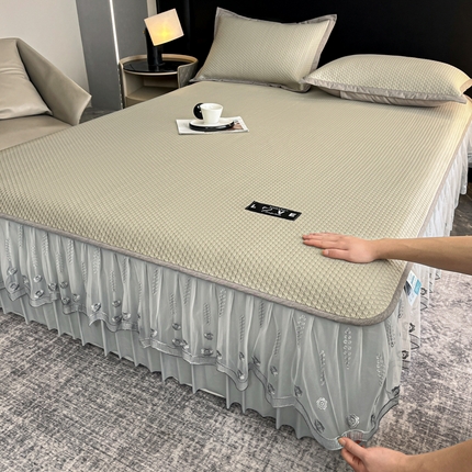 91家纺网 家纺一手货源 找家纺 （总）阿牛席业 2025新款脱卸床裙系列 