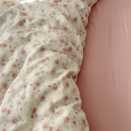 91家纺网 家纺一手货源 找家纺 （总）贝拉梦家纺 2025爆款新款A类有氧针织双层纱四件套