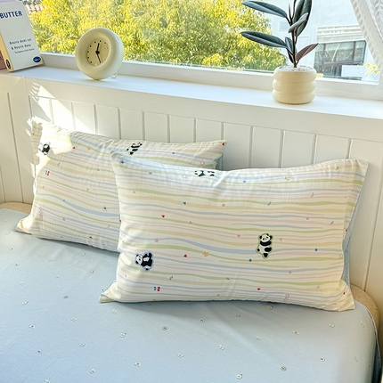 91家纺网 家纺一手货源 找家纺 （总）黑马家居 2025新款全棉喷气13070印花单品枕套