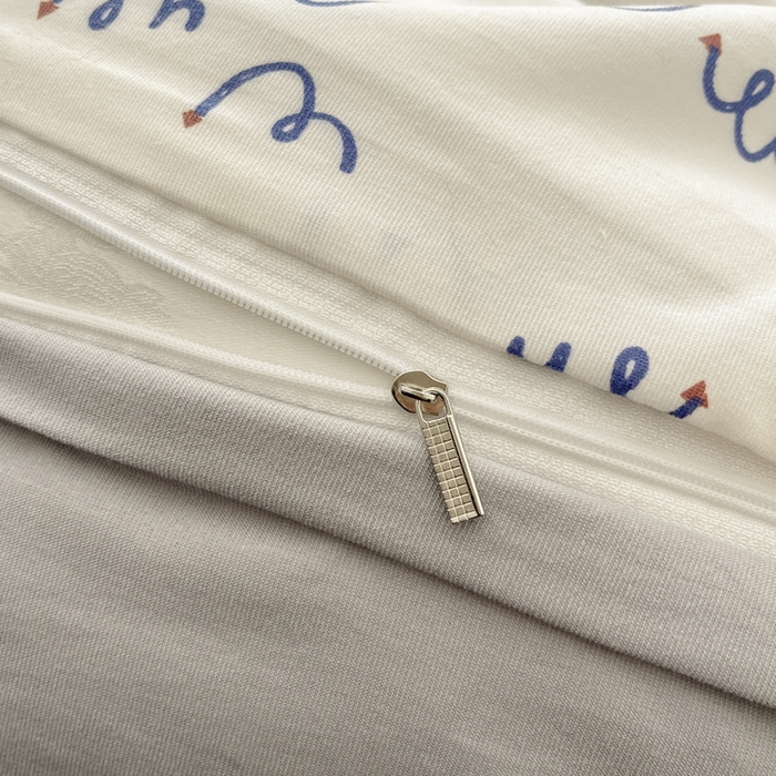 91家纺网 家纺一手货源 找家纺 贝拉梦家纺 2025爆款新款A类有氧针织双层纱四件套 冰岛