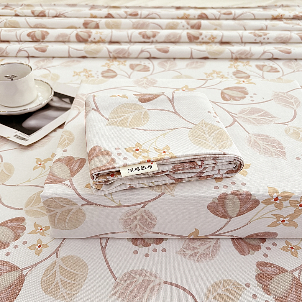 91家纺网 家纺一手货源 找家纺 伊而梦蚊帐 2025新款A类老粗布抗菌床单 挂金锁-红