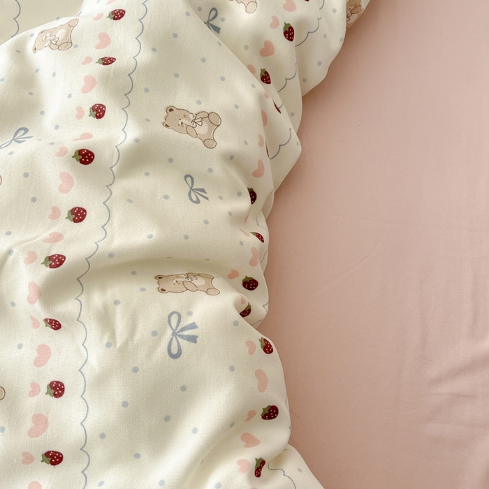 91家纺网 家纺一手货源 找家纺 贝拉梦家纺 2025爆款新款A类有氧针织双层纱四件套 巴比伦米