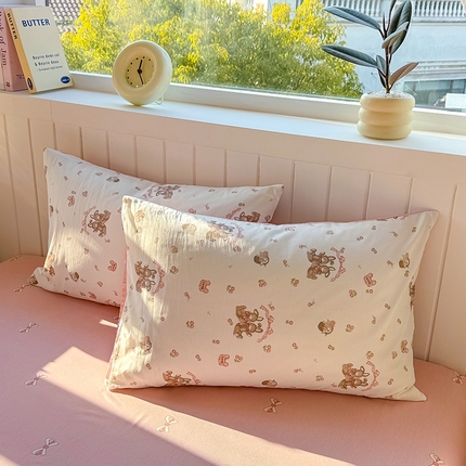 91家纺网 家纺一手货源 找家纺 （总）黑马家居 2025新款全棉喷气13070印花单品枕套