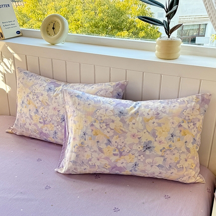 91家纺网 家纺一手货源 找家纺 （总）黑马家居 2025新款全棉喷气13070印花单品枕套