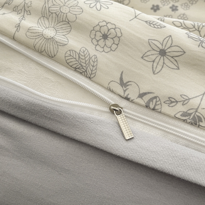 91家纺网 家纺一手货源 找家纺 贝拉梦家纺 2025爆款新款A类有氧针织双层纱四件套 瑞莎