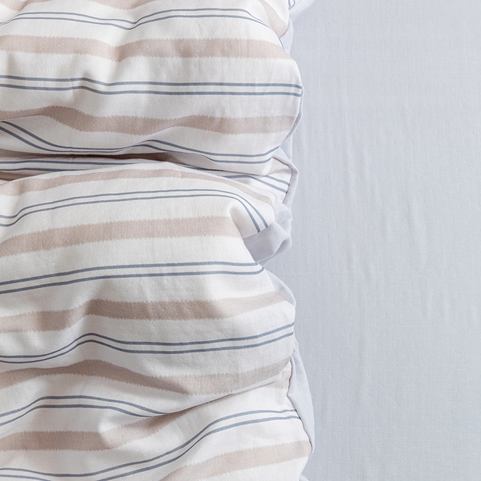 91家纺网 家纺一手货源 找家纺 锦罗绣2025新款A类母婴全棉有氧印花双层纱四件套可定制任意尺寸 寂羽