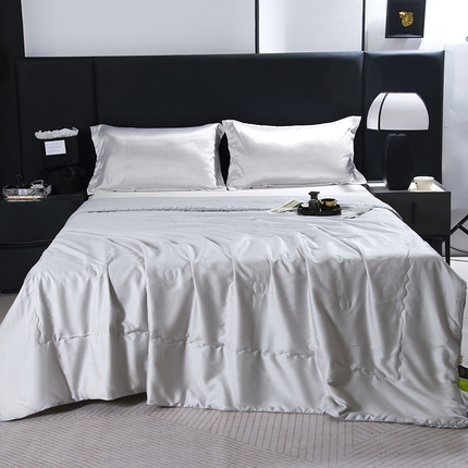 91家纺网 家纺一手货源 找家纺 （总）鑫田家纺 60s莱赛尔天丝夏被100%蚕丝被夏凉被空调被可水洗蚕丝被