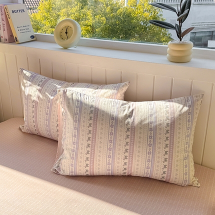 91家纺网 家纺一手货源 找家纺 （总）黑马家居 2025新款全棉喷气13070印花单品枕套