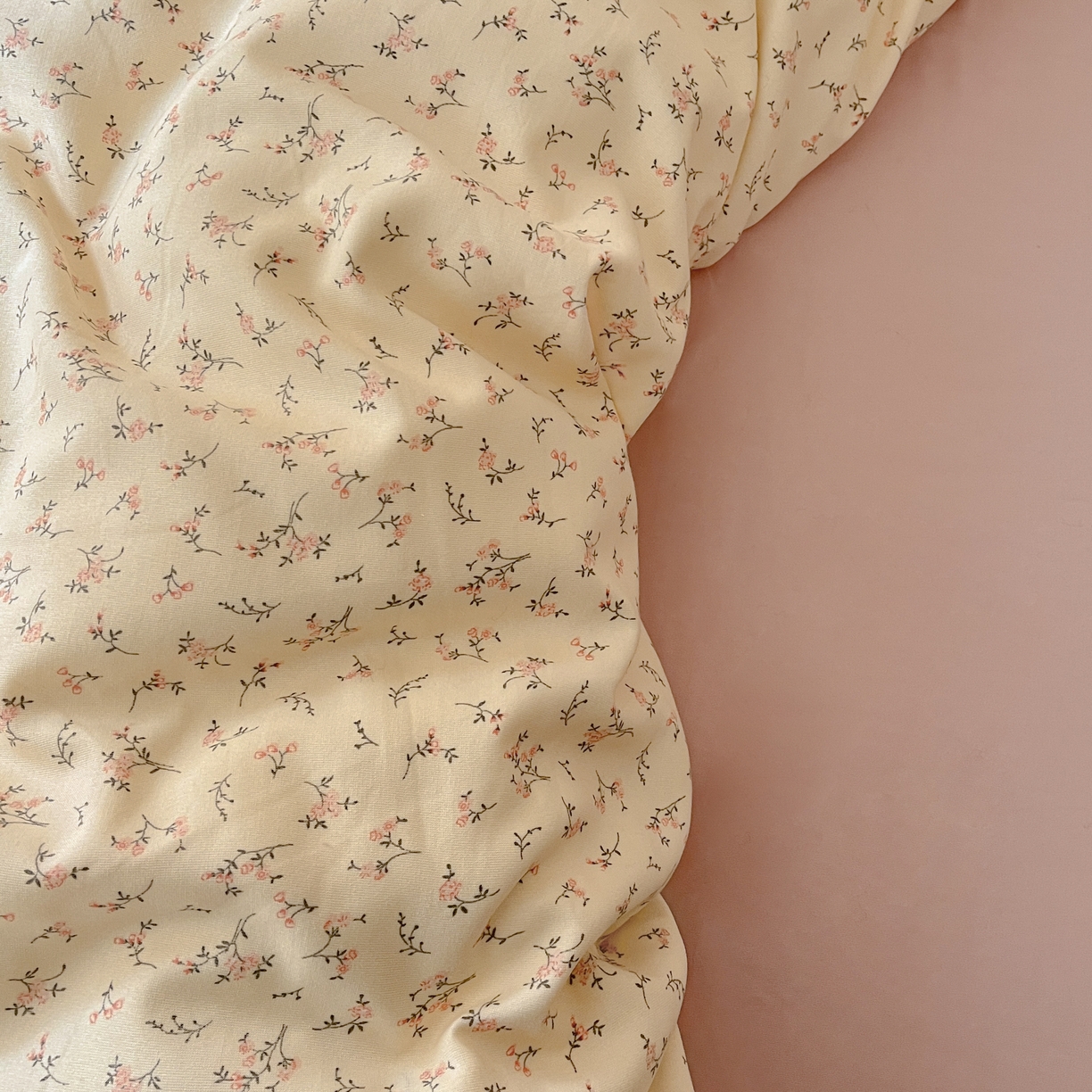 91家纺网 家纺一手货源 找家纺 贝拉梦家纺 2025爆款新款A类有氧针织双层纱四件套 生如夏花