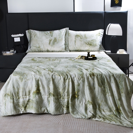 91家纺网 家纺一手货源 找家纺 （总）鑫田家纺 60s莱赛尔天丝夏被100%蚕丝被夏凉被空调被可水洗蚕丝被