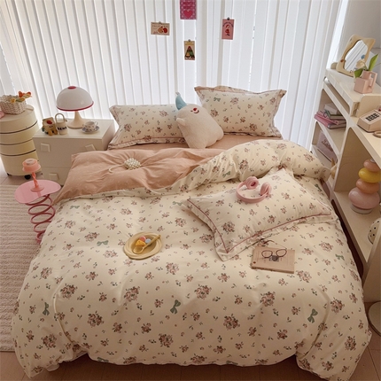 91家纺网 家纺一手货源 找家纺 （总）于果 2025新款全棉13070四件套系列