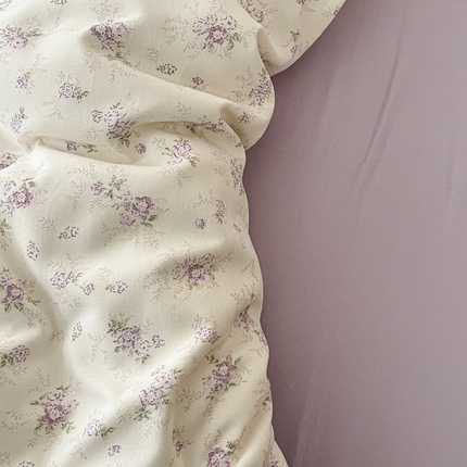 91家纺网 家纺一手货源 找家纺 （总）贝拉梦家纺 2025爆款新款A类有氧针织双层纱四件套