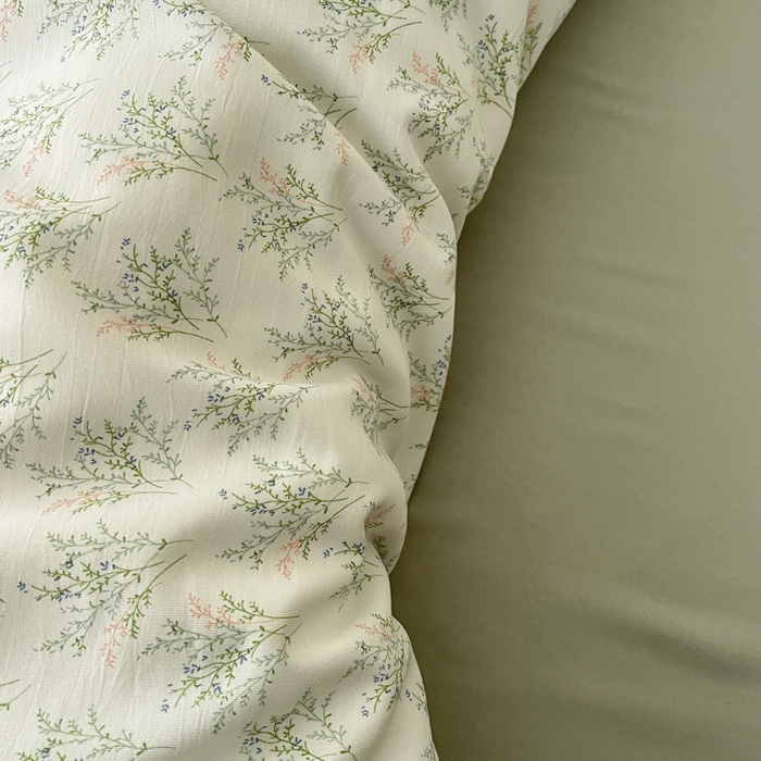 91家纺网 家纺一手货源 找家纺 贝拉梦家纺 2025爆款新款A类有氧针织双层纱四件套 南法