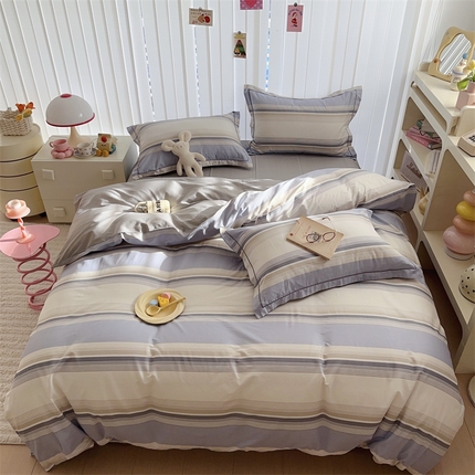 91家纺网 家纺一手货源 找家纺 （总）于果 2025新款全棉13070四件套系列