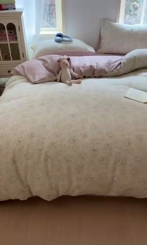 91家纺网 家纺一手货源 找家纺 （总）贝拉梦家纺 2025爆款新款A类有氧针织双层纱四件套