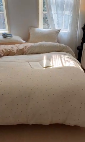 91家纺网 家纺一手货源 找家纺 贝拉梦家纺 2025爆款新款A类有氧针织双层纱四件套 花火