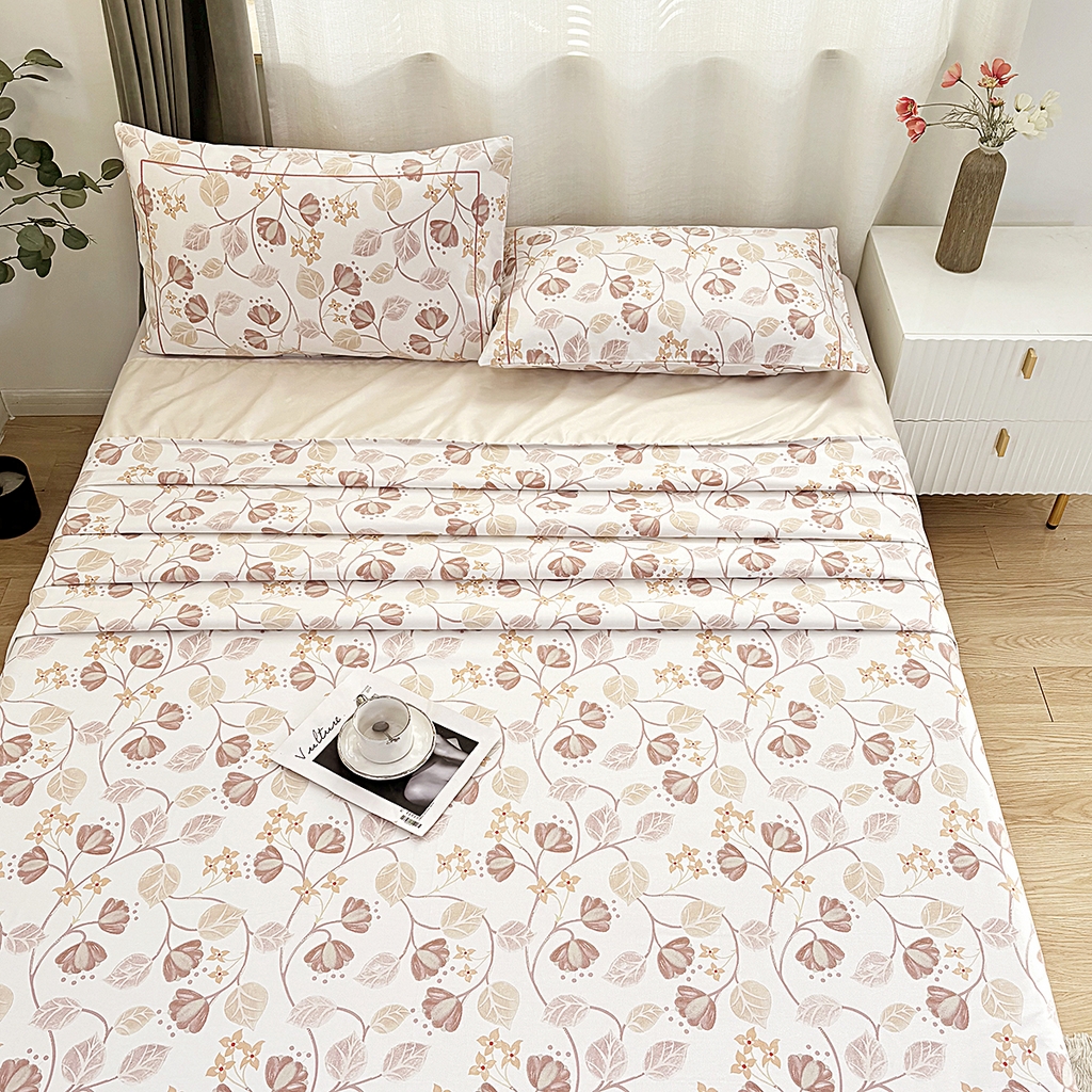 91家纺网 家纺一手货源 找家纺 伊而梦蚊帐 2025新款A类老粗布抗菌床单 挂金锁-红