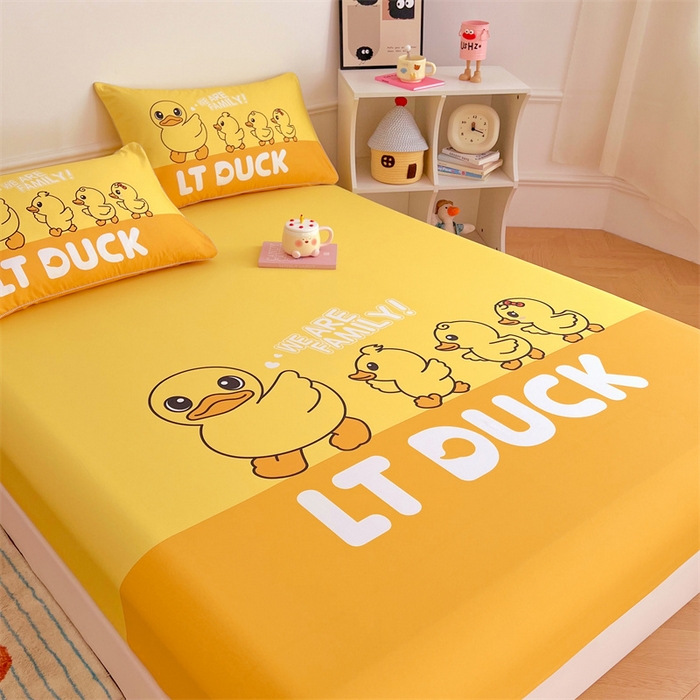 91家纺网 家纺一手货源 找家纺 （总）梦舒羽 2025新款正版全棉床笠卡通床笠罩全包席梦思床垫保护罩