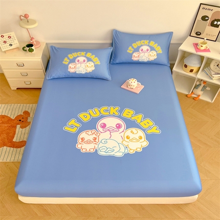 91家纺网 家纺一手货源 找家纺 （总）梦舒羽 2025新款正版全棉床笠卡通床笠罩全包席梦思床垫保护罩