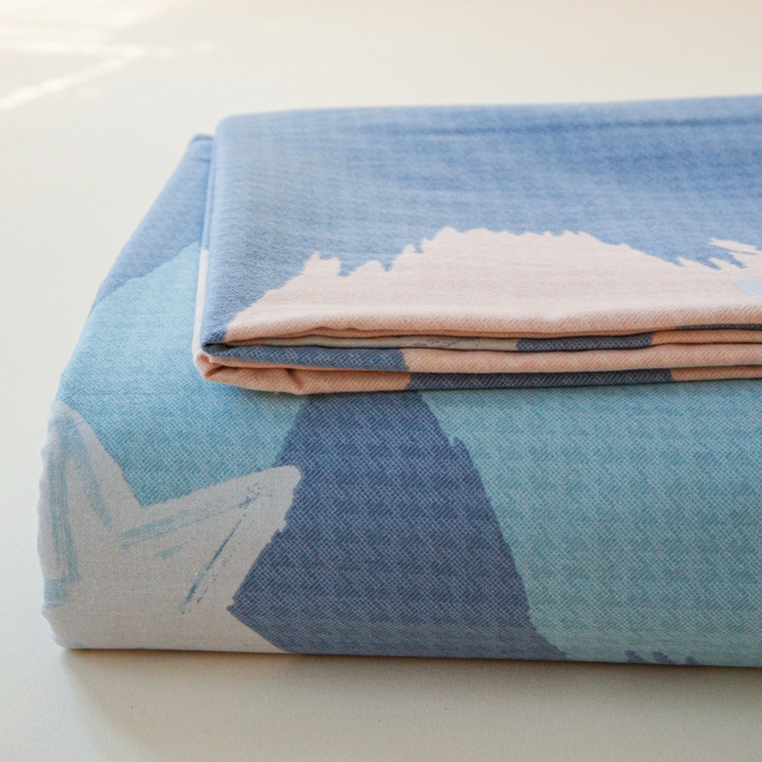 91家纺网 家纺一手货源 找家纺 （优质买家秀热卖不断货）A类母婴级纯棉全棉磨毛被套四件套全棉纯棉磨毛被套三件套纯棉全棉磨毛被套四件套 展示图1