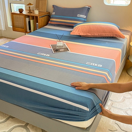 91家纺网 家纺一手货源 找家纺 （优质买家秀热卖款不断货）A类母婴级纯棉全棉磨毛床单纯棉全棉磨毛床笠全棉纯棉磨毛床单全棉纯棉磨毛床笠 美丽邂逅