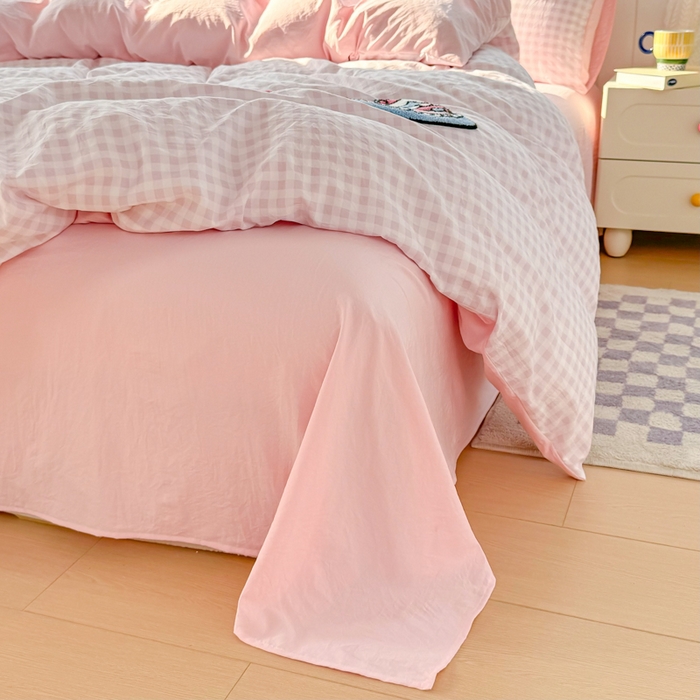 91家纺网 家纺一手货源 找家纺 上尚居 2025新款云朵棉卡通毛巾绣四件套 蛋糕狗