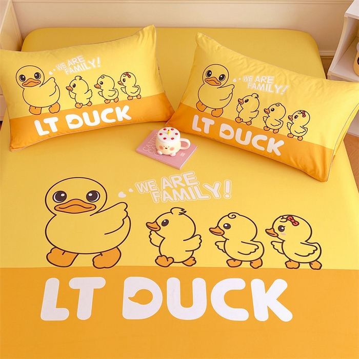 91家纺网 家纺一手货源 找家纺 （总）梦舒羽 2025新款正版全棉床笠卡通床笠罩全包席梦思床垫保护罩