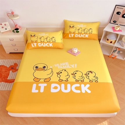 91家纺网 家纺一手货源 找家纺 （总）梦舒羽 2025新款正版全棉床笠卡通床笠罩全包席梦思床垫保护罩