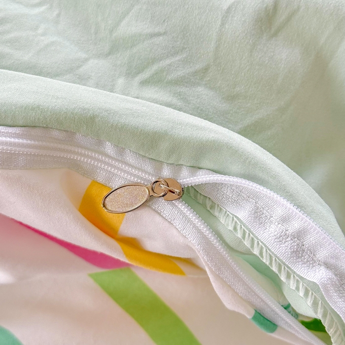 91家纺网 家纺一手货源 找家纺 上尚居 2025新款云朵棉卡通毛巾绣四件套 多彩乐园