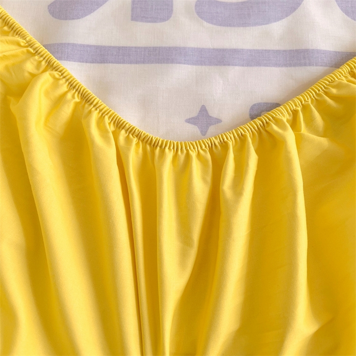 91家纺网 家纺一手货源 找家纺 梦舒羽 2025新款正版全棉床笠卡通床笠罩全包席梦思床垫保护罩 影帝鸭