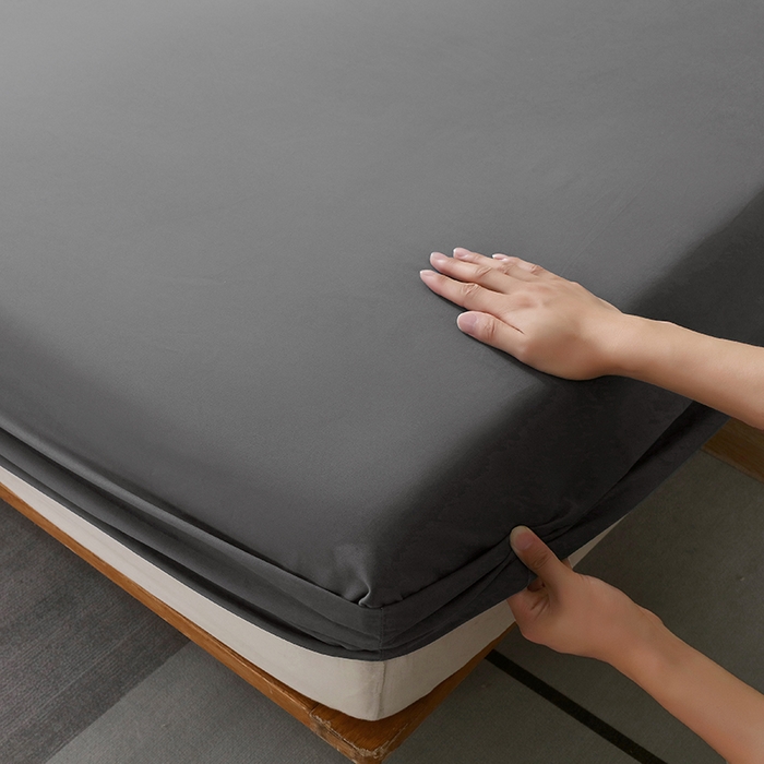 91家纺网 家纺一手货源 找家纺 买家秀）（爆款花型 长期款不断货）A类母婴级全棉磨毛床单纯棉磨毛床笠纯棉床单纯棉床笠全棉床笠 魅影灰