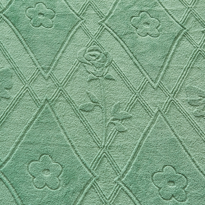 91家纺网 家纺一手货源 找家纺 买家秀 爆款不断货A类母婴级纯色雕花绒床笠牛奶绒床笠珊瑚绒床笠雪花绒床笠牛奶绒床罩珊瑚绒床罩床垫套 雕花庄园玫瑰 绿