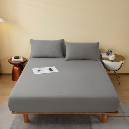 91家纺网 家纺一手货源 找家纺 买家秀）（爆款花型 长期款不断货）A类母婴级全棉磨毛床单纯棉磨毛床笠纯棉床单纯棉床笠全棉床笠 低调灰