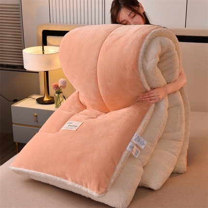 91家纺网 家纺一手货源 找家纺 （总）买家秀 爆款不断货）A类羊羔绒被子被芯牛奶绒被子被芯春秋被秋冬被塔芙绒被子被芯雪花绒被子北极绒冬被H