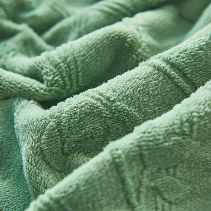 91家纺网 家纺一手货源 找家纺 买家秀 爆款不断货A类母婴级纯色雕花绒床笠牛奶绒床笠珊瑚绒床笠雪花绒床笠牛奶绒床罩珊瑚绒床罩床垫套 雕花庄园玫瑰 绿