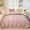 91家纺网 家纺一手货源 找家纺 耀悦家纺 2025新款A类纯棉60支拼色系列单被套 优雅紫-暖阳黄
