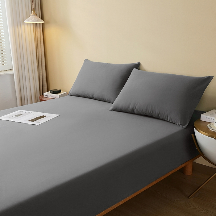 91家纺网 家纺一手货源 找家纺 买家秀）（爆款花型 长期款不断货）A类母婴级全棉磨毛床单纯棉磨毛床笠纯棉床单纯棉床笠全棉床笠 魅影灰