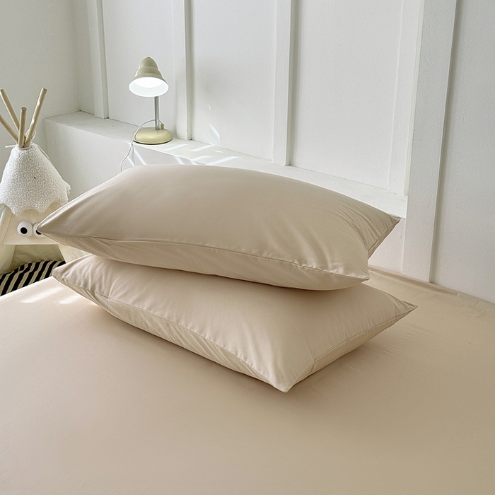 91家纺网 家纺一手货源 找家纺 佰亿莱 2025新款简约舒适全棉单品系列单床单 浅咖色