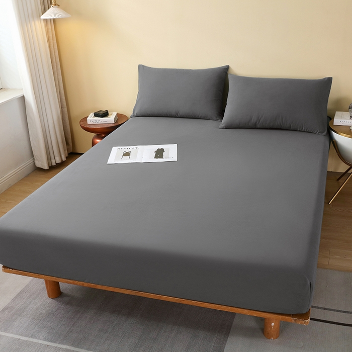 91家纺网 家纺一手货源 找家纺 买家秀）（爆款花型 长期款不断货）A类母婴级全棉磨毛床单纯棉磨毛床笠纯棉床单纯棉床笠全棉床笠 魅影灰