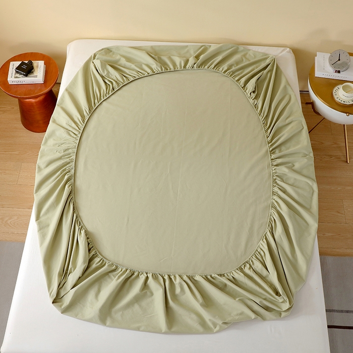 91家纺网 家纺一手货源 找家纺 买家秀）（爆款花型 长期款不断货）A类母婴级全棉磨毛床单纯棉磨毛床笠纯棉床单纯棉床笠全棉床笠 牛油果绿