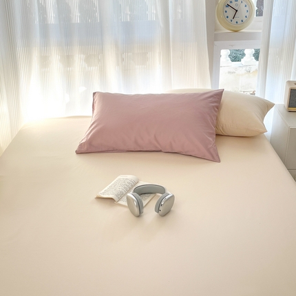 91家纺网 家纺一手货源 找家纺 （总）耀悦家纺 2025新款A类纯棉60支拼色系列单床单