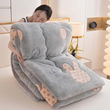 91家纺网 家纺一手货源 找家纺 （总）（买家秀 爆款花色不断货）A类母婴级羊羔绒被子被芯牛奶绒被子被芯春秋被秋冬被塔芙绒被子被芯雪花绒被子