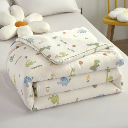 91家纺网 家纺一手货源 找家纺   （自己工厂有网销大热款 网销帮推可合作优惠 长期款不断货）2024新款A类针织棉夏被空调被春秋被冬被 恐龙宝宝