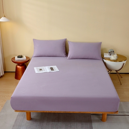 91家纺网 家纺一手货源 找家纺 买家秀）（爆款花型 长期款不断货）A类母婴级全棉磨毛床单纯棉磨毛床笠纯棉床单纯棉床笠全棉床笠 薰衣草紫