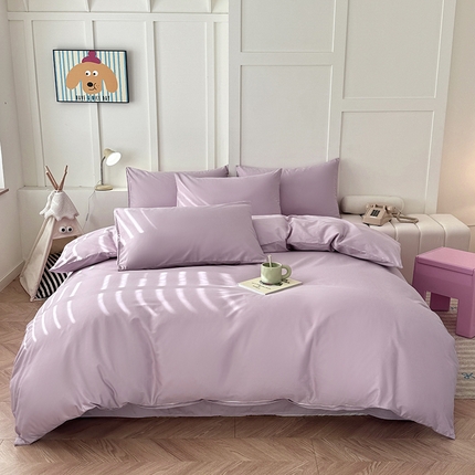 91家纺网 家纺一手货源 找家纺 （总）佰亿莱 2025新款简约舒适全棉单品系列单被套