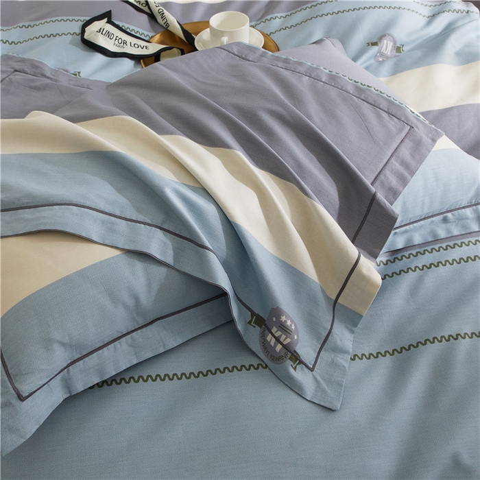 91家纺网 家纺一手货源 找家纺 （总）沐白家居 2025新款全棉印花四件套