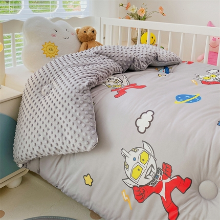 91家纺网 家纺一手货源 找家纺 （总）（买家秀 爆款花型长期款不断货）迪士尼豆豆被针织棉被子针织棉豆豆被迪士尼正版授权豆豆被春冬被-儿童被