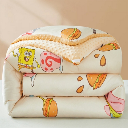 91家纺网 家纺一手货源 找家纺 （总）（买家秀 爆款花型长期款不断货）迪士尼豆豆被针织棉被子针织棉豆豆被迪士尼正版授权豆豆被春冬被-学生被